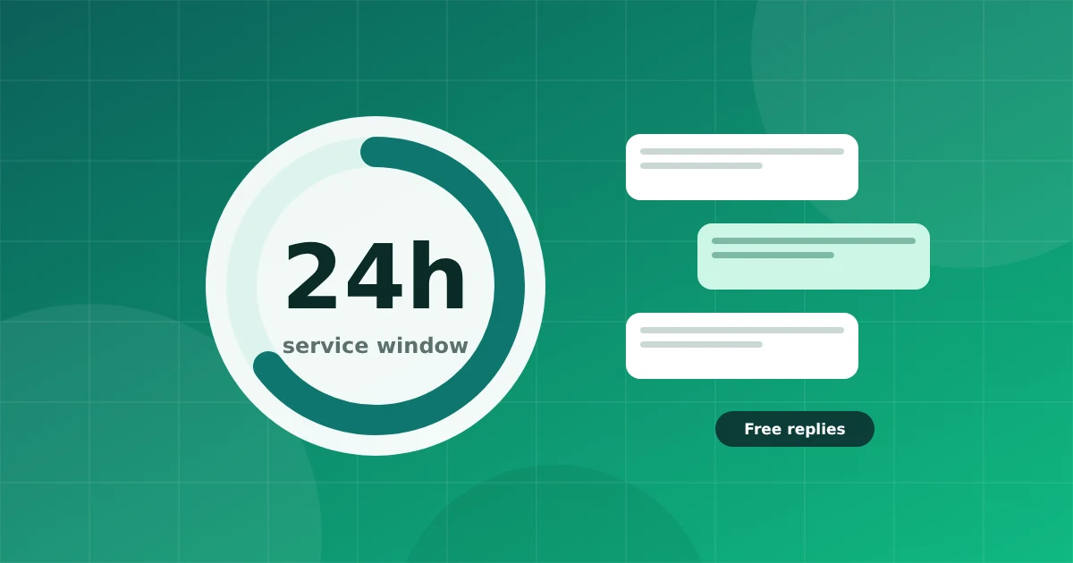 The WhatsApp 24 Hour Window Explained With Examples